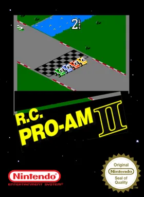 R.C. Pro-Am II (Europe) box cover front